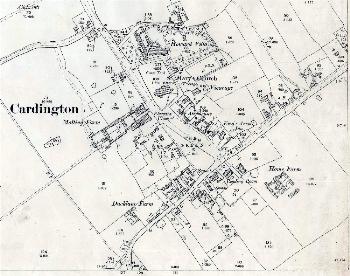 The main part of the village in 1901